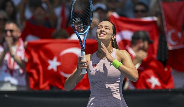 Zeynep Sönmez, Wimbledon'da 2. tura yükseldi!