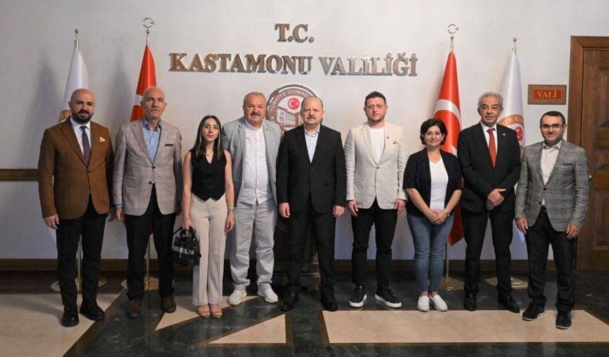 KASDER'de genel kurul heyecanı! Sarsıkoğlu'ndan protokol turu
